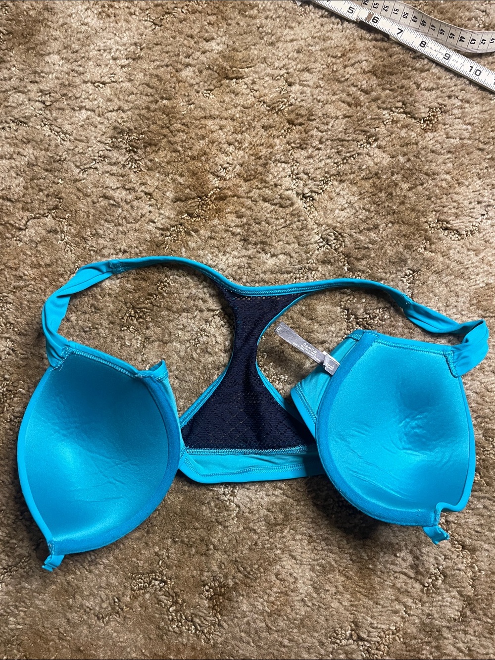 Aerie Blue Bikini Top Size 34C - Picture 2 of 4
